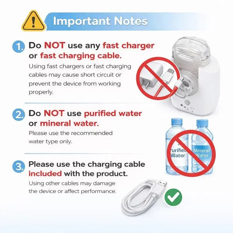 Portable Handheld Mesh Nebulizer for Adults & Children – Compact, Quiet & Easy-to-Use Respiratory Mist Inhaler