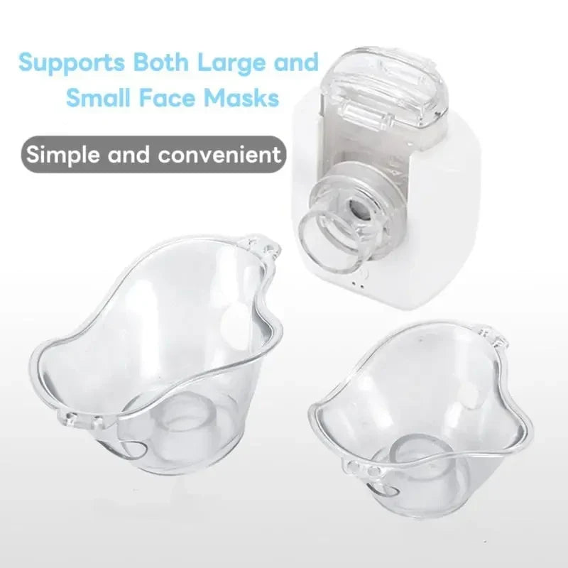 Portable Handheld Mesh Nebulizer for Adults & Children – Compact, Quiet & Easy-to-Use Respiratory Mist Inhaler