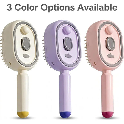 5 in 1 Rechargeable Hair Straightener Brush with Detangling Comb