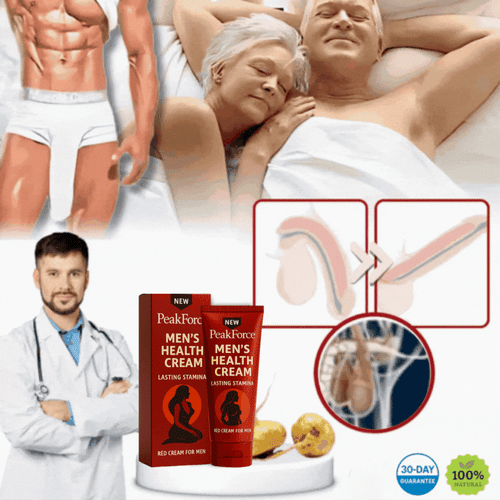 Peakforce Cream for Men | Increase your penis size by up to 4.5 cm in just 7 days!