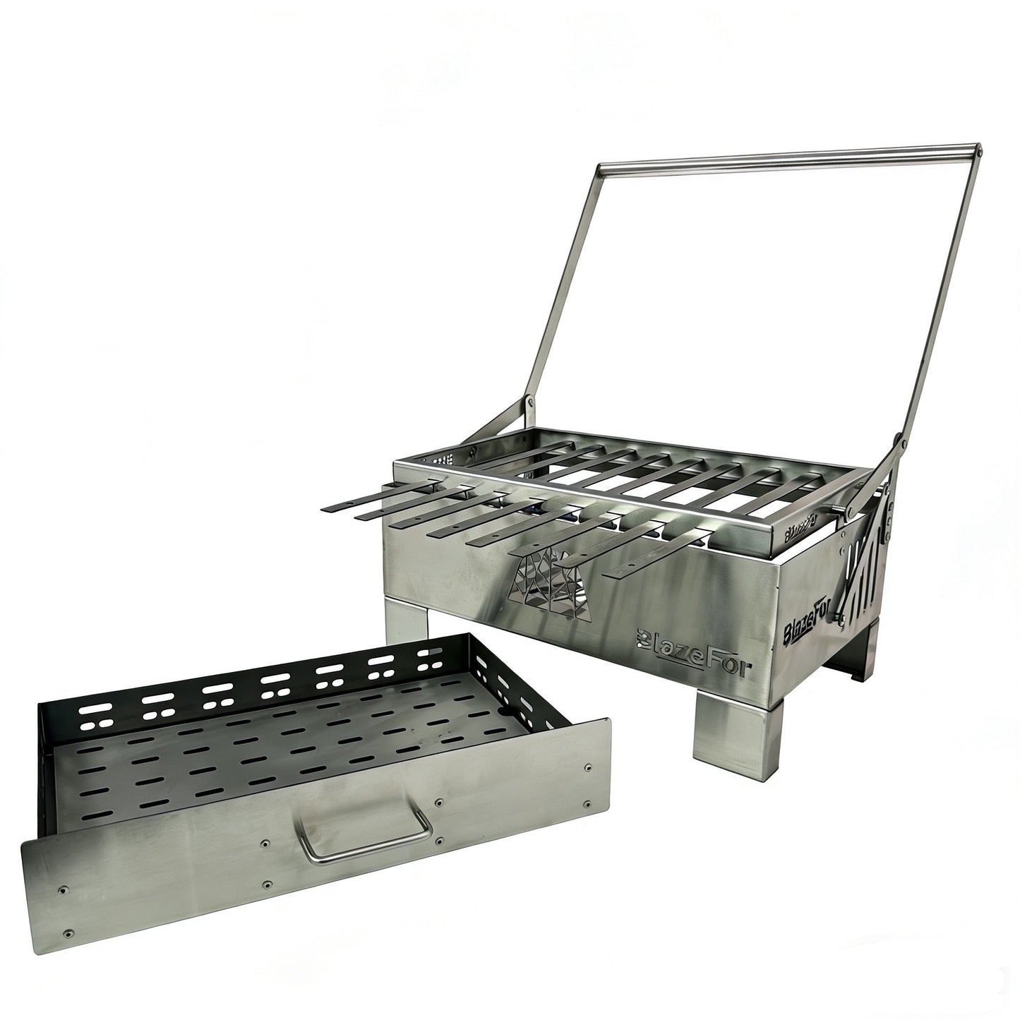 🔥 Box-Style Design | Easy Flip | Premium Build | Free Grill Tongs Included