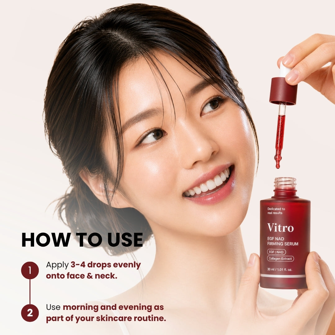[medicube] NAD+ EGF Firming Serum | NAD+, EGF, Collagen Extract, Anti-aging, Plumping, Radiance Boosting Serum | Cares for Look of Fine Lines, Skin Elasticity & Firmness For Youthful-looking Skin (30ml)