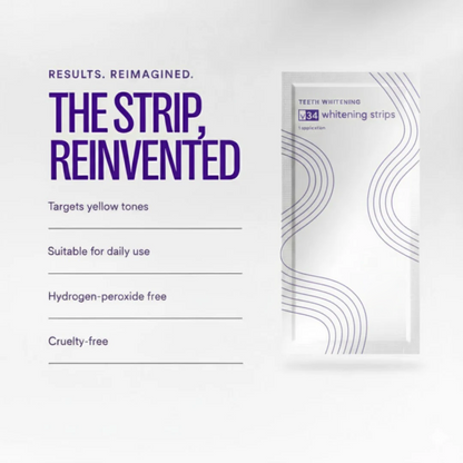 SmileV34™Whitening Strips: ‘’The Fast Track to a Stunning Smile! 42 in a box