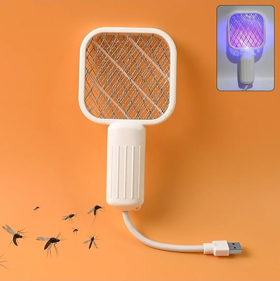 Household electric Rechargeable Mosquito Killer 2-in-1 USB port Protection for Living Room and Bedroom