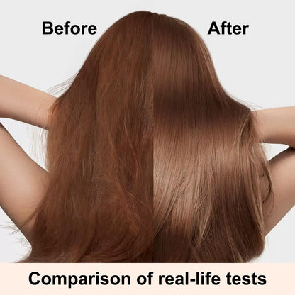 Tgideas Hair Oil Spray - Leave-in Hair Conditioning Oil with Jojoba Oil and Shea Butter -Clear Hair Oil Spray - For Dry Hair, Curly Hair, Detangling, Styling and Moisturizing- for Women & Men 200ml