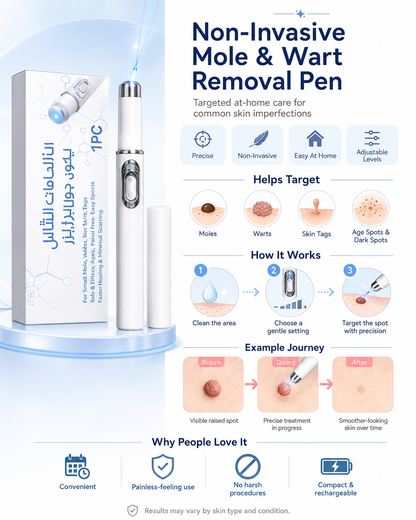 CO₂ Laser Pen for skin blemishes - removing warts & moles