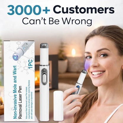 CO₂ Laser Pen for skin blemishes - removing warts & moles