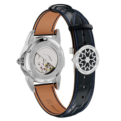 Astral Vortex - Automatic Mechanical Watch for Men l Nebula Moonphase Dial l Bonus Precision Winder Included
