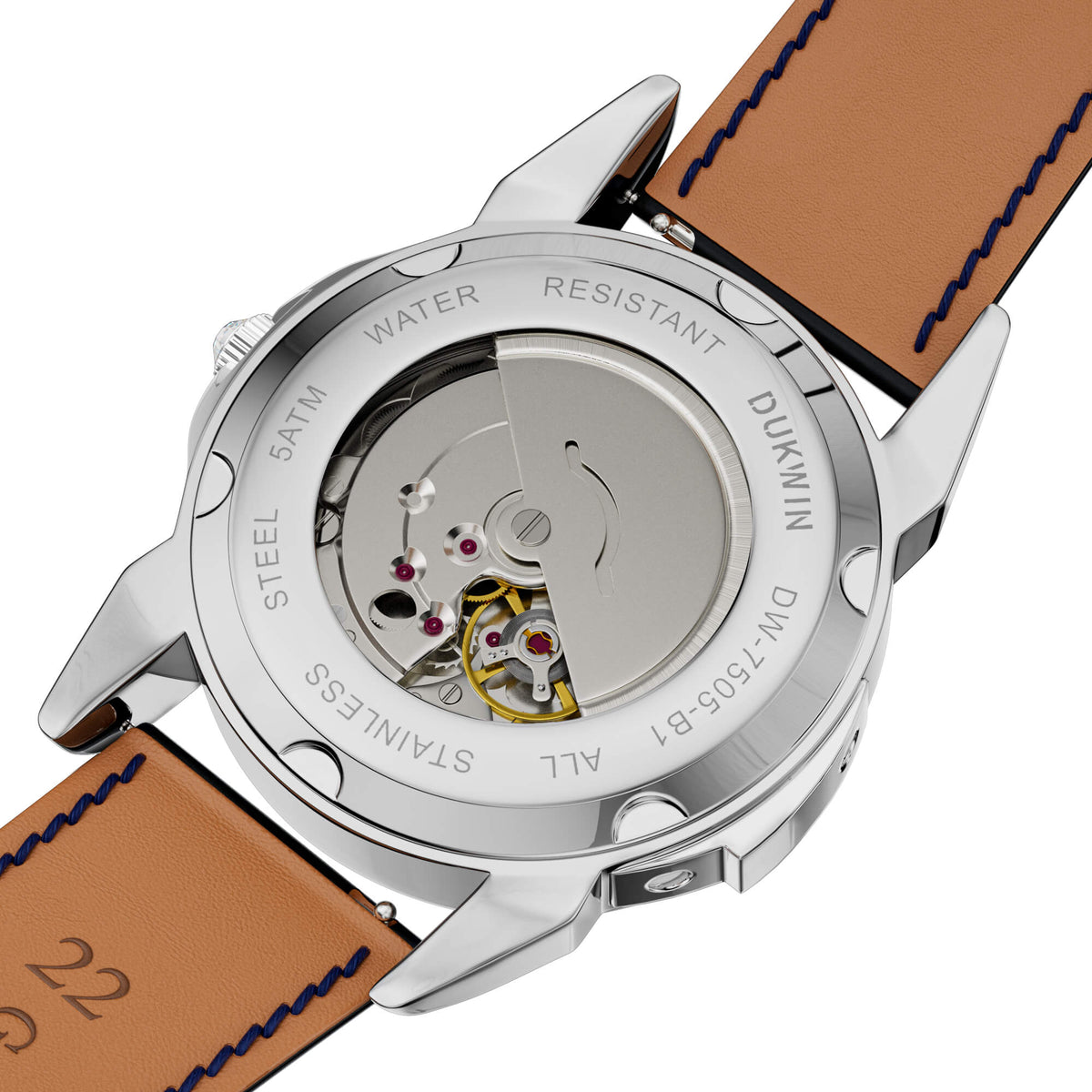 Astral Vortex - Automatic Mechanical Watch for Men l Nebula Moonphase Dial l Bonus Precision Winder Included
