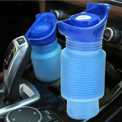 Portable Urinal Bucket for Travel & Camping - Reusable 750ml Emergency Set