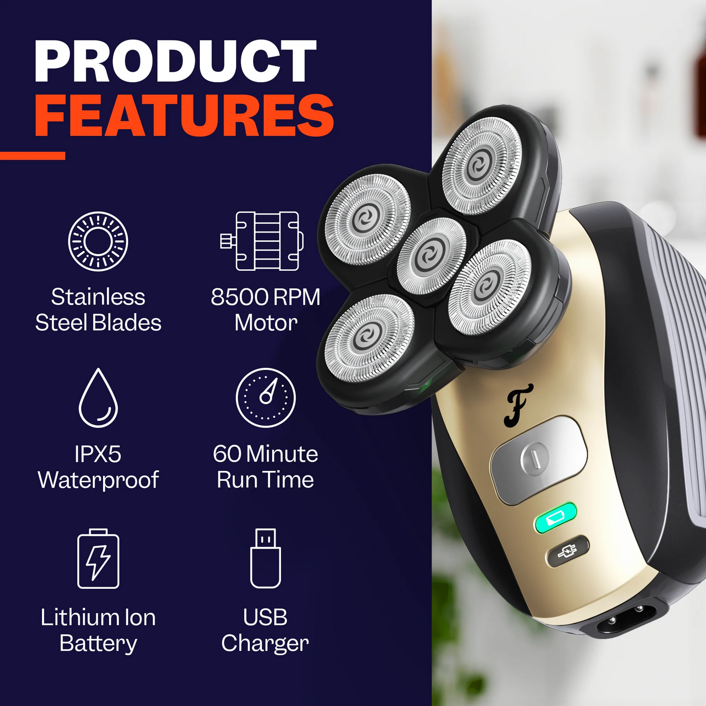 The Electric Scalp Shaver Made for Fast, Easy Head Shaves