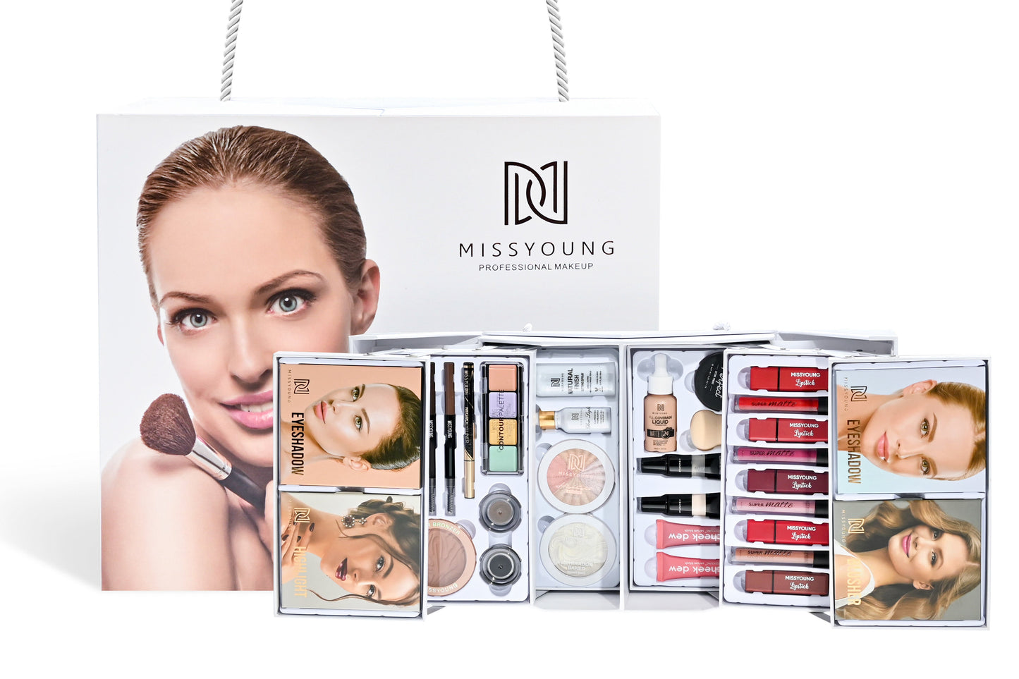 Missyoung Professional Makaeup Set Kit Complete box