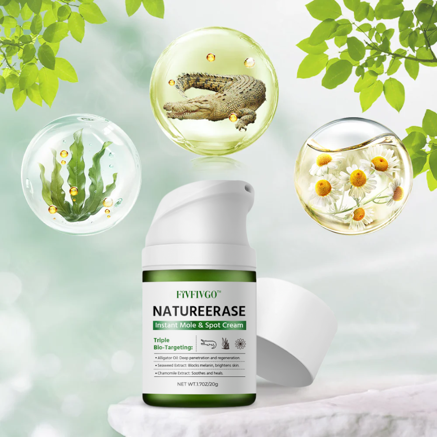 ✅ Official Store: Fivfivgo™ NatureErase Instant Mole & Spot Cream