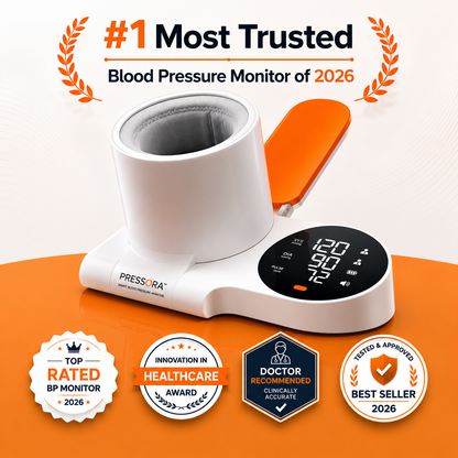 Pressora - Arm Tube Smart Blood Pressure Monitor Device