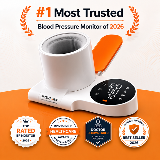 Pressora - Arm Tube Smart Blood Pressure Monitor Device