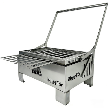 🔥 Box-Style Design | Easy Flip | Premium Build | Free Grill Tongs Included
