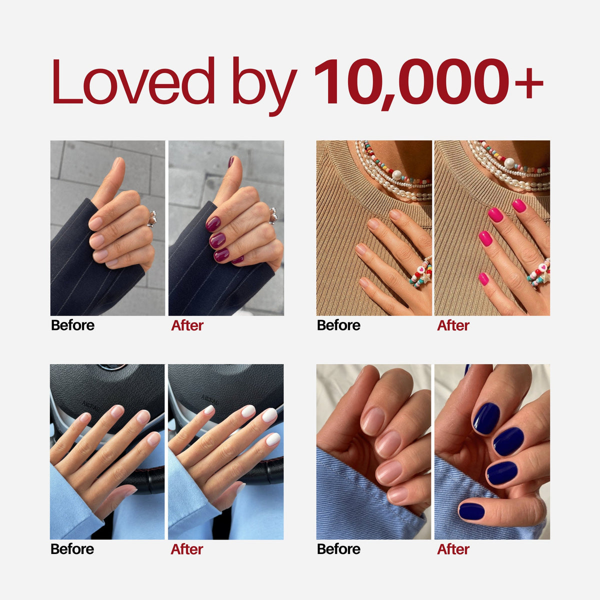Cherry Nail Pen | Long-lasting wear in 3 steps | Salon results in 5 minutes
