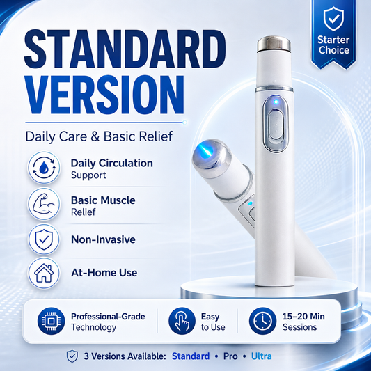 Last Day 50% OFF🔥Ultrasonic Shock Wave Therapy Massager | Restore Powerful, Natural Blood Flow in as Little as 2 Weeks