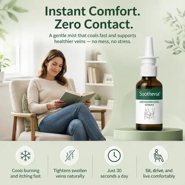 Fast Hemorrhoid Gentle Spray Anti Itch Perianal Care Herbal Anal Care Skin Spray