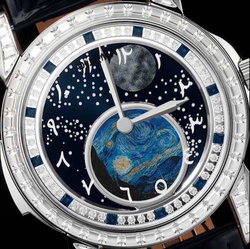 Astral Vortex - Automatic Mechanical Watch for Men l Nebula Moonphase Dial l Bonus Precision Winder Included