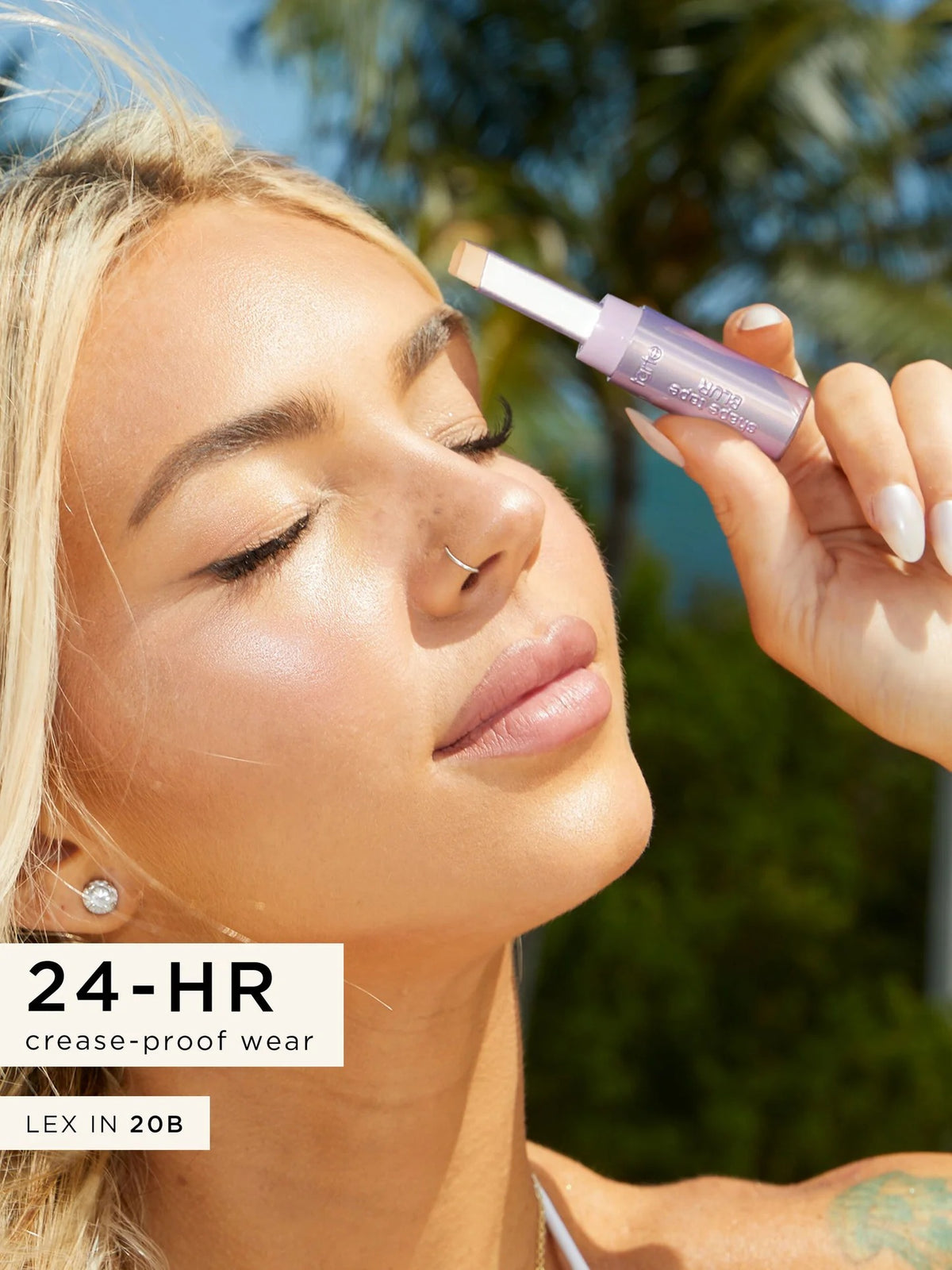 💥BUY 1 GET 1 FREE& Free Makeup Brushes⏰ 💥tarte Big Stick Energy duo – shape tape concealer stick & brush🔥