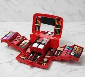 💄 Huge Red Makeup Kit Vanity 2026 ✨ مجموعة مكياج فاخرة متكاملة لكل احتياجات الجمال 💕