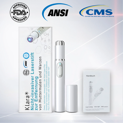 CO₂ Laser Pen for skin blemishes - removing warts & moles