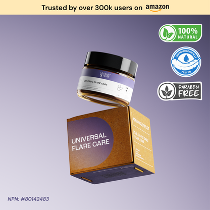 Universal Flare Care Calmer Skin in 7 Days for Boils, HS, Cysts & Painful Flare-Ups