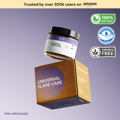 Universal Flare Care Calmer Skin in 7 Days for Boils, HS, Cysts & Painful Flare-Ups