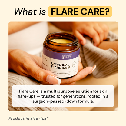Universal Flare Care Calmer Skin in 7 Days for Boils, HS, Cysts & Painful Flare-Ups